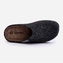 Estar por casa Hombre Inblu Pantuflas CR000015 Gris Oscuro 3