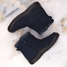 Potocki Botas de nieve para mujer azul 3