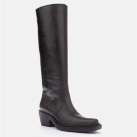 Marco Shoes botas cowboy imane negro 1