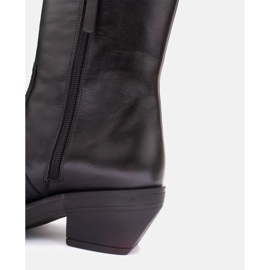 Marco Shoes botas cowboy imane negro 6