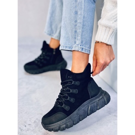Deportivas Cammy Black con aislamiento negro 4
