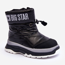 Botas De Nieve Infantiles Aislantes Y Con Cremallera Negro Big Star MM374195 1