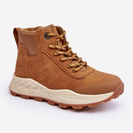 Zapatos de trekking con aislamiento para niños Camel Big Star MM374202 marrón 7