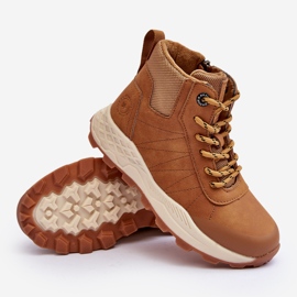 Zapatos de trekking con aislamiento para niños Camel Big Star MM374202 marrón 5