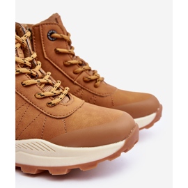 Zapatos de trekking con aislamiento para niños Camel Big Star MM374202 marrón 3
