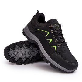 Zapatillas Deportivas Trekking Hombre Negras negro 4