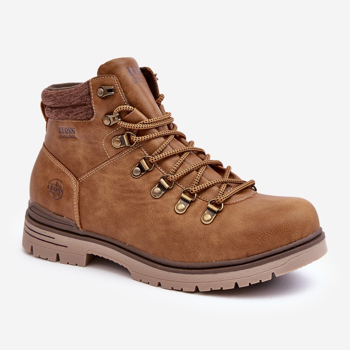 Botas de Montaña Hombre Piel Marrón Trivilla 1
