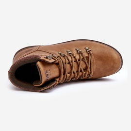 Botas de Montaña Hombre Piel Marrón Trivilla 3