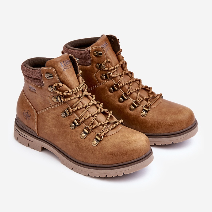 Botas de Montaña Hombre Piel Marrón Trivilla 2