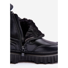 Botas Cálidas con Cremallera Infantil Negro Jolynn 2
