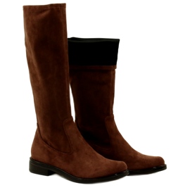 Caprice Botas de mujer Stretch 25512-29 316 Dk Cognac Stre marrón 9