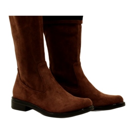 Caprice Botas de mujer Stretch 25512-29 316 Dk Cognac Stre marrón 10