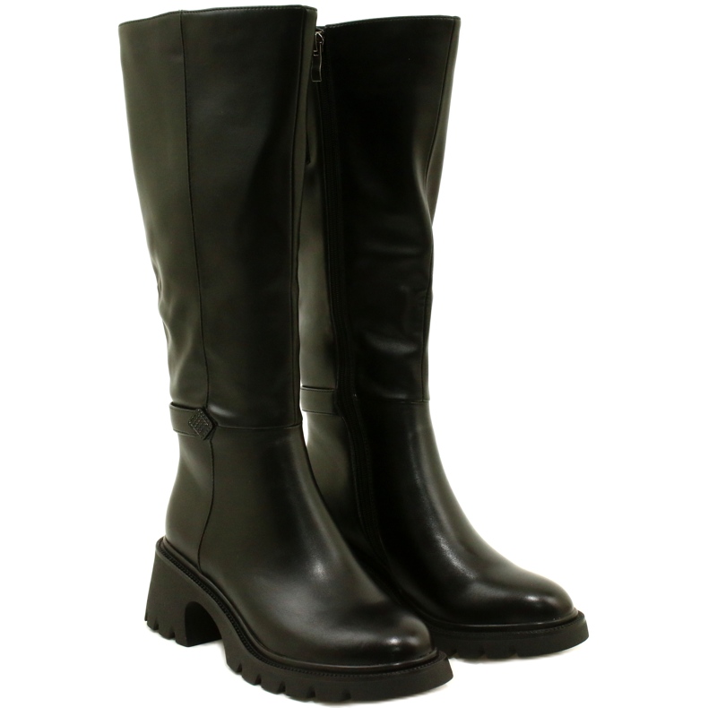 Botas de alto rendimiento de las mujeres Filippo Black negro 3