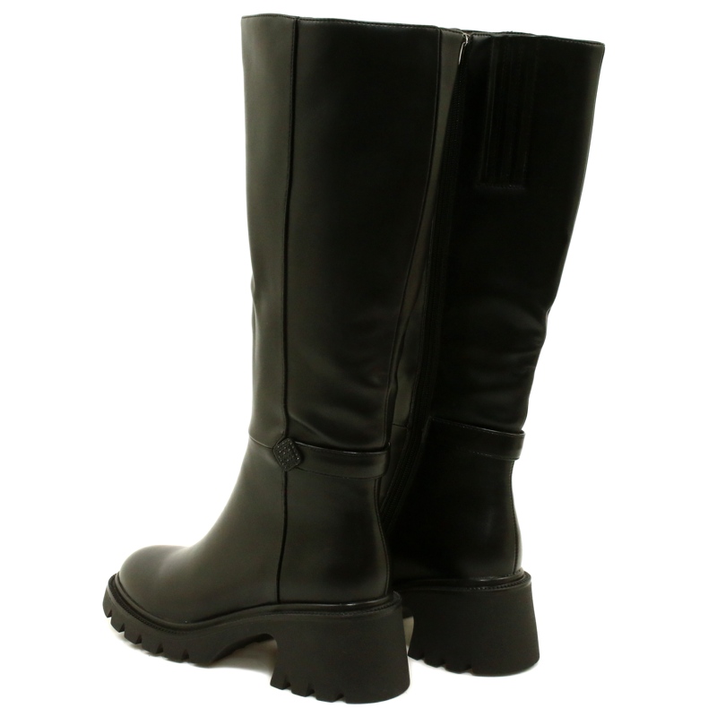 Botas de alto rendimiento de las mujeres Filippo Black negro 6