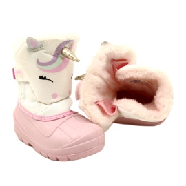 Calzado infantil befado botas nieve 160P013 rosado 4