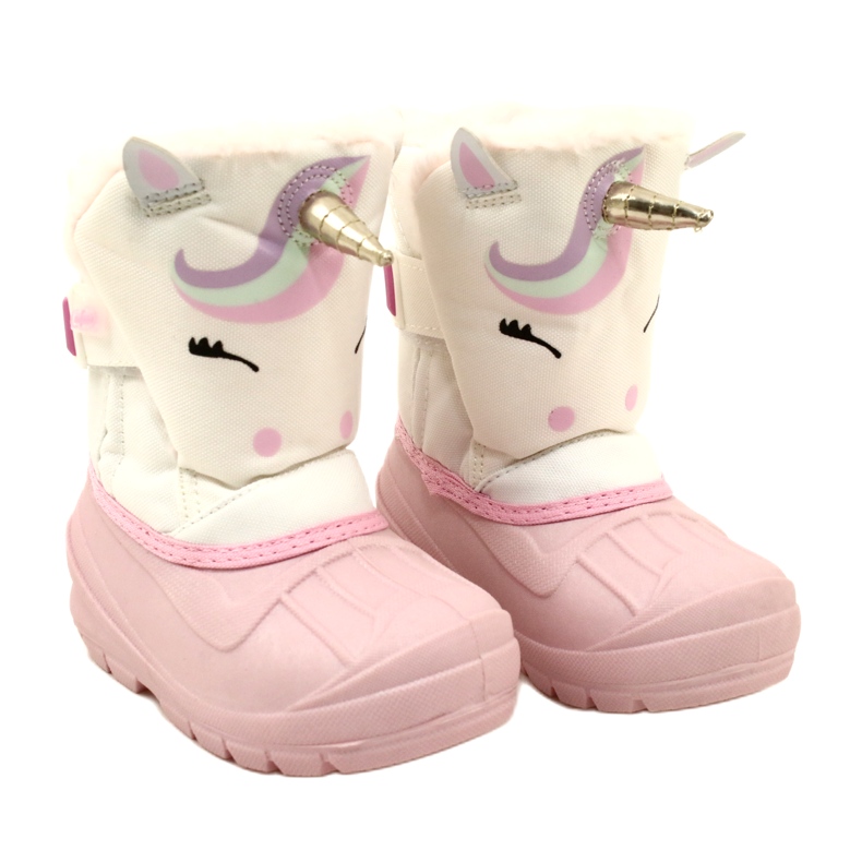 Calzado infantil befado botas nieve 160P013 rosado 2