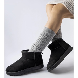 Botas de nieve cortas aislantes negras Guglielma negro 1 Botas de nieve cortas aislantes negras Guglielma negro 1