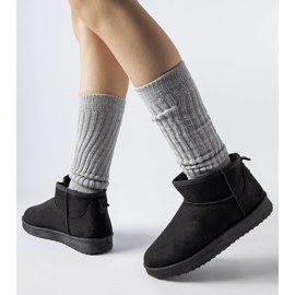 Botas de nieve cortas aislantes negras Guglielma negro 2