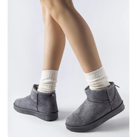 Botas de nieve cortas con aislamiento grises de Guglielma 2