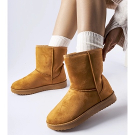 Botas de nieve Libero clásicas con aislamiento color caramelo marrón 1