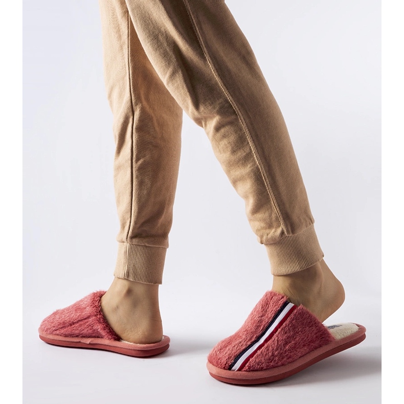 Zapatillas rosa oscuro 1