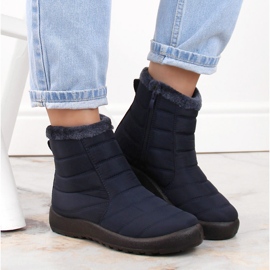 Potocki Botas de nieve para mujer azul 6