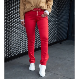 Zapatillas con cordones de piel blanca blanco 3