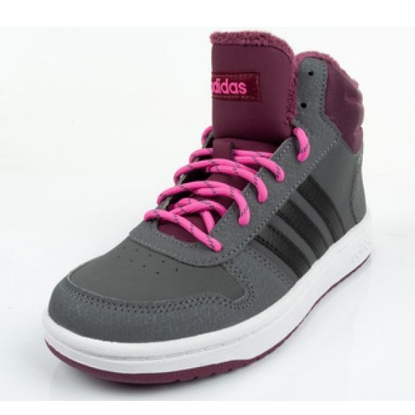 Zapatillas Adidas Hoops Mid 2.0 K GZ7796 gris 1