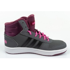 Zapatillas Adidas Hoops Mid 2.0 K GZ7796 gris 2