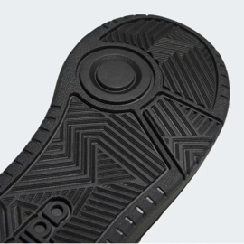Zapatillas Adidas Hoops Mid 3.0 K Jr HR0228 negro 7