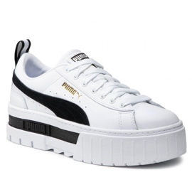 Zapatillas Puma Mayze Leather Wn W 381983-01 blanco 1