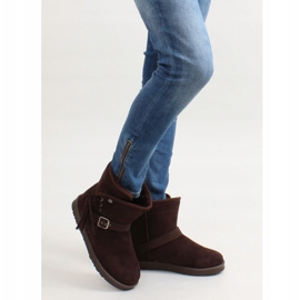Emusy Mujer Con Flecos K1661504 Marron marrón 6