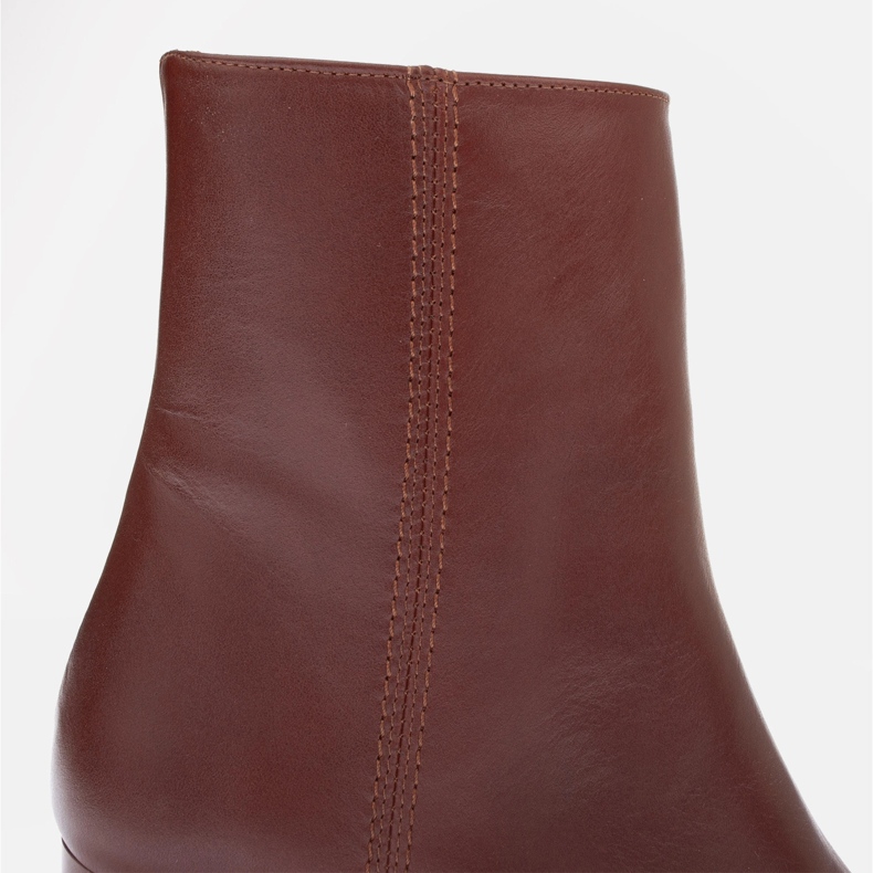 Marco Shoes Botines de cuero Rosie marrón 1 Marco Shoes Botines de cuero Rosie marrón 1