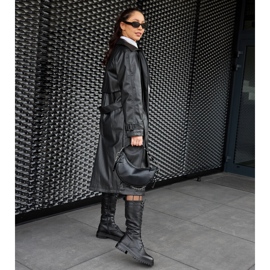 Trabajadores Montepiano altos negros con cordones 1