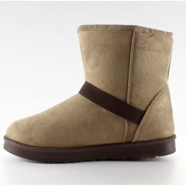 Emusy Mujer Con Flecos K1661504 Taupe beige 2