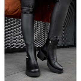 Botines aislantes negros con bloque Albert 1