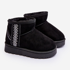 Botas de nieve aislantes Leonora para niños en color negro 8