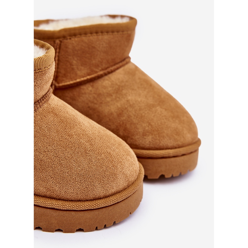 Botas de nieve aislantes para niños Leonora Camel marrón 1 Botas de nieve aislantes para niños Leonora Camel marrón 1
