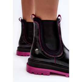 Botas Chelsea Mujer Piel Maciejka 06199 Negro 8