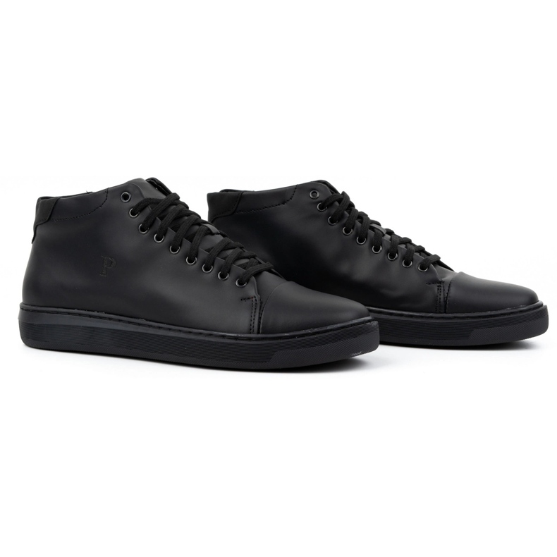 Polbut Botas aislantes de piel para hombre 2110sw, negro 2 Polbut Botas aislantes de piel para hombre 2110sw, negro 2