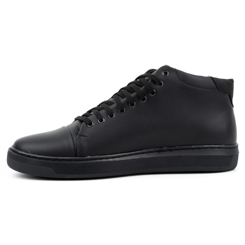 Polbut Botas aislantes de piel para hombre 2110sw, negro 1