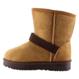 Emuski infantil con Frędzlami K1647404 Camel marrón 1