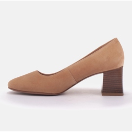 Marco Shoes Zapatos de gamuza beige 3