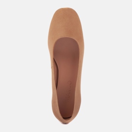 Marco Shoes Zapatos de gamuza beige 2
