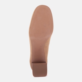 Marco Shoes Zapatos de gamuza beige 5