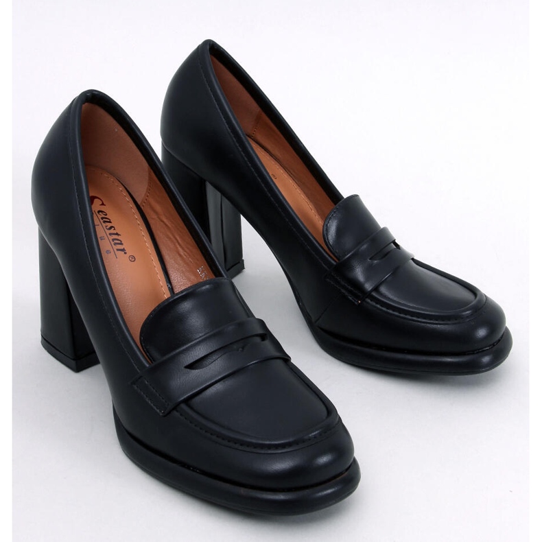 Zapatos de tacón de aguja Trevia negros 1