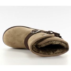 Emuski Infantil Con Frędzlami K1647404 Taupe beige 4