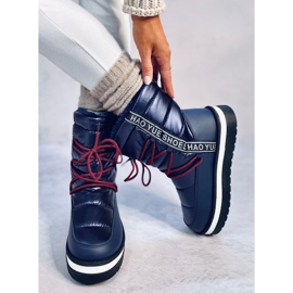 Botas de nieve mujer Archie Navy azul 5