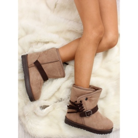 Emuski Infantil Con Frędzlami K1647404 Taupe beige 6