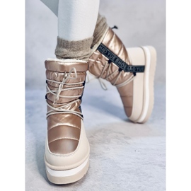 Botas de nieve mujer Archie Beige 3